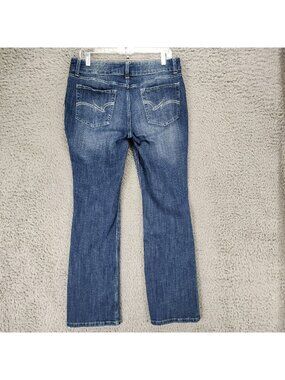 Wrangler Jeans Womens 11x32 Blue Stretch Denim Bootcut